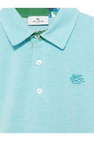 Pegaso-Embroidered Polo Shirt ETRO KIDS | GW8P31Z280760I